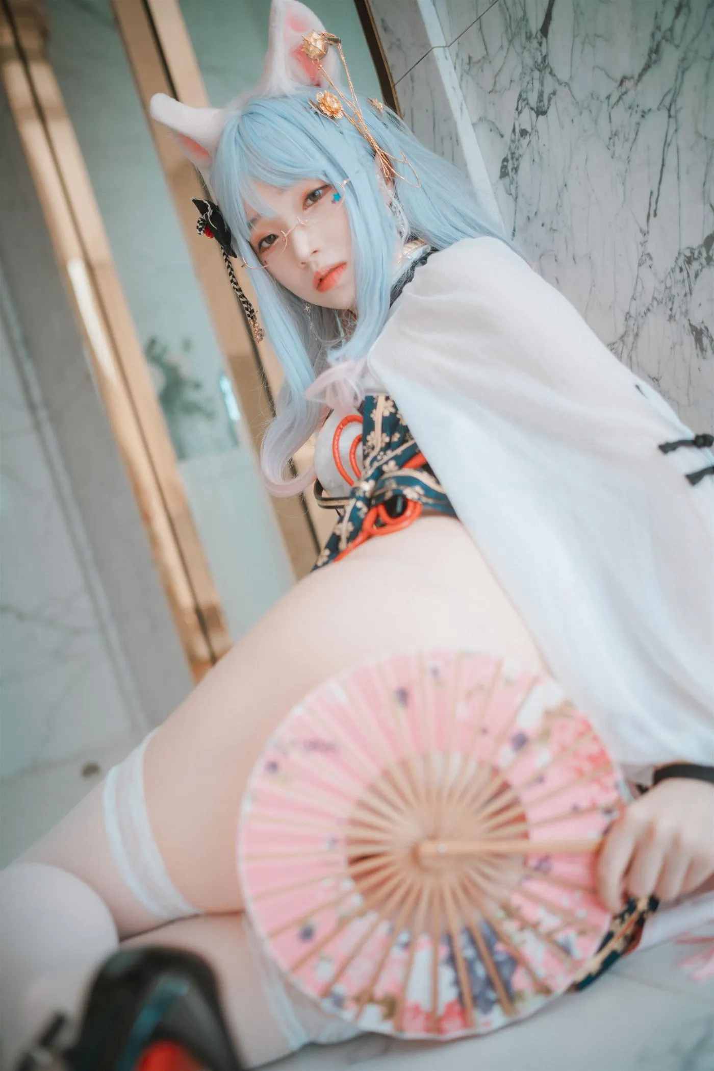 Bambi밤비 – NO.86 [DJAWA] Le Chat Porte un Qípáo [87P]插图7